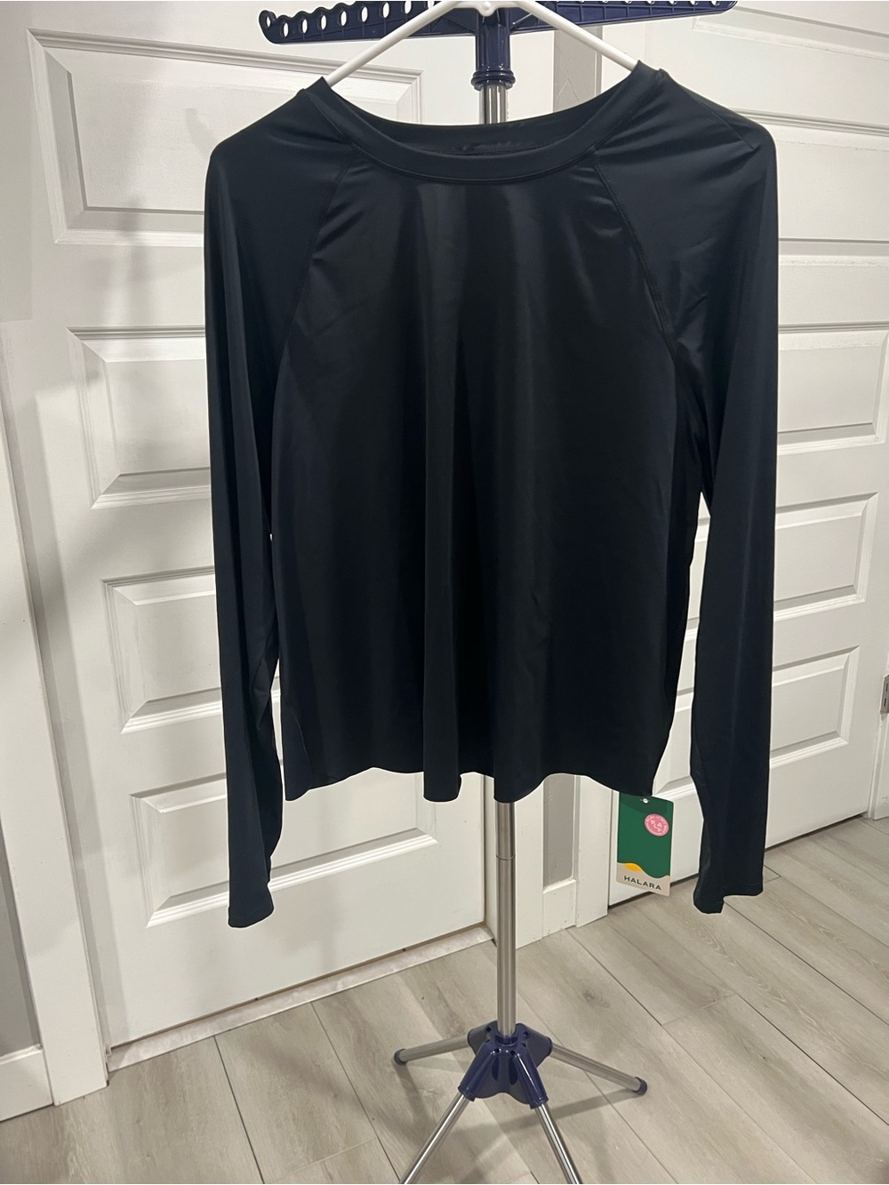 Halara Active Ventilation Workout Top Black XL (NWT)